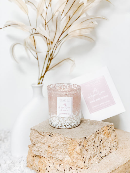 Love Crystal Candle