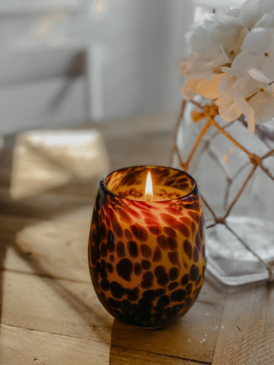 Grounding Crystal Candle